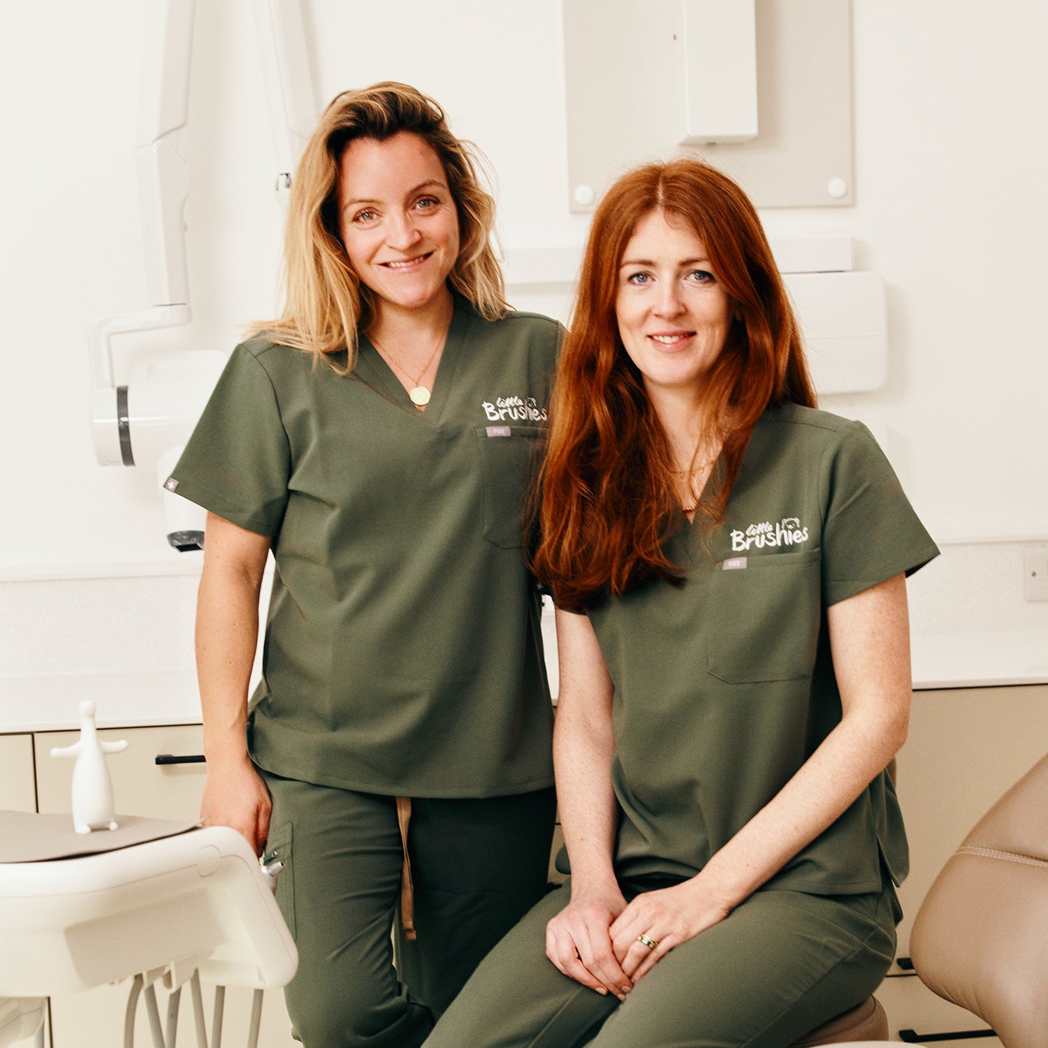 Little Brushies founders portrait Dr Annie Smith & Dr Mary Baptista