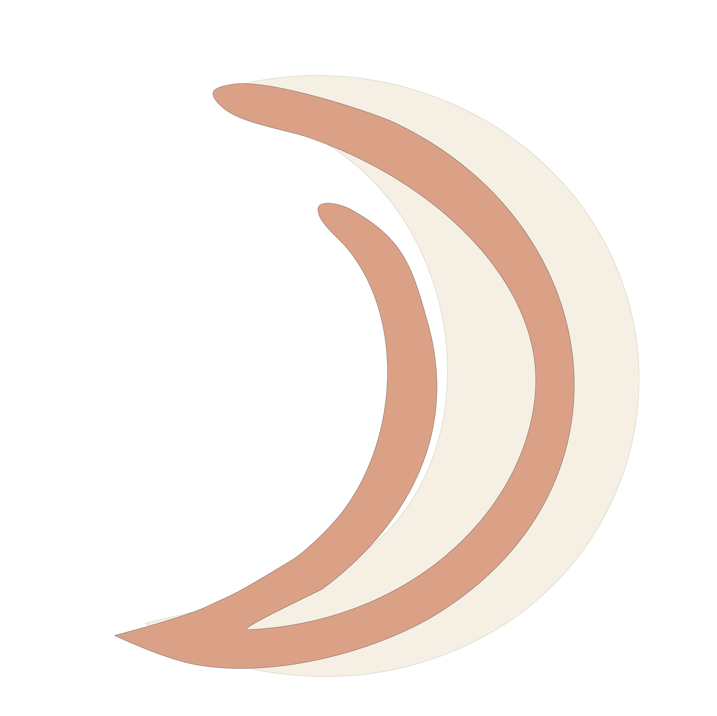 Brush at night moon Little Brushies illustration 